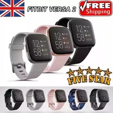 New Fitbit Versa 2 Fitness Health Smartwatch Heart Rate Monitor Activity Tracker