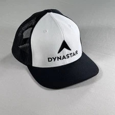 Dynastar Ski Winter Sports Graphic Snapback Hat Black and White