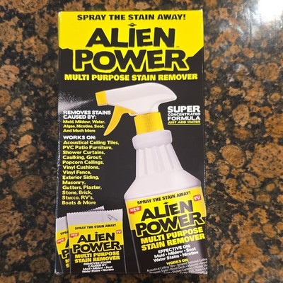 Alien Power Multi-Surface Stain Remover Concentrate 24 oz Bottle + 3x2.1 oz