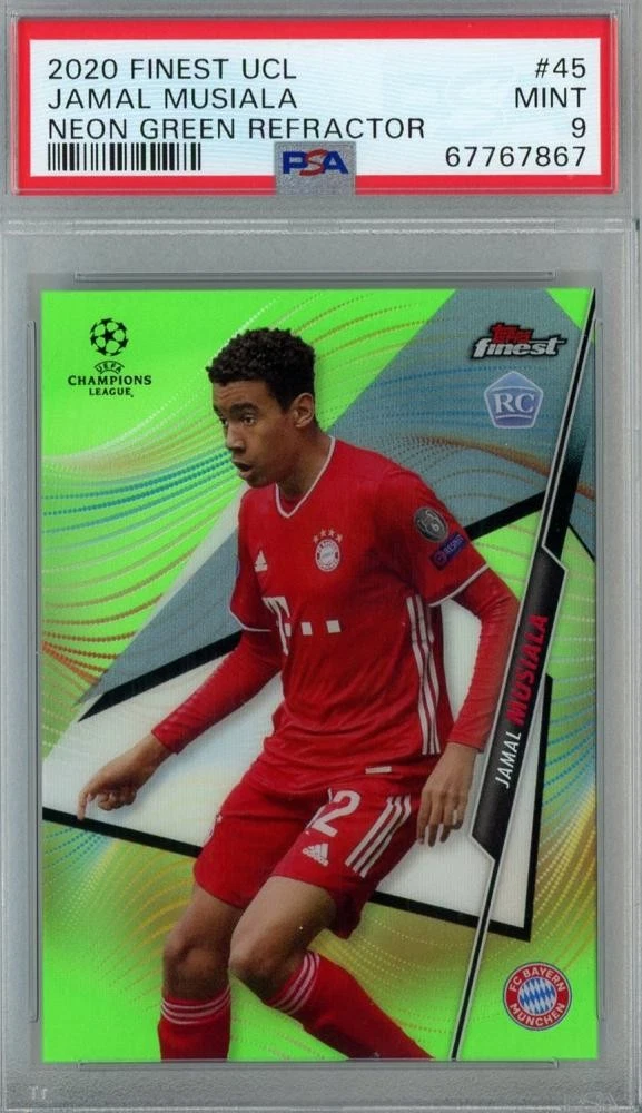 RC Topps Finest Jamal Musiala 99枚限定 カード 2020-21 Topps Finest UCL Jamal Musiala #45 for sale | eBay