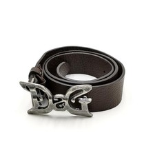 Dolce&Gabbana Men D&G Belt Leather Good condition Total Length 114cm Italian