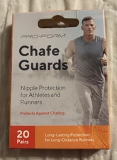 Pro-Form Chafe Guards Nipple Protection For Athletes And Runners, NIB