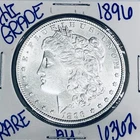 1896 MORGAN SILVER DOLLAR AUTHENTIC HI GRADE U.S. MINT COIN FREE SHIPPING 6362