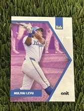 2026 Onit Mulivai Levu Base B-19 UCLA Bruins Baseball Purple Parallel
