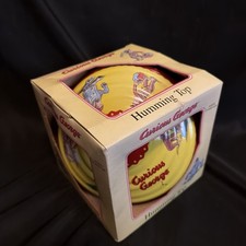 Curious George Humming Top. New in Box. Schylling Vintage