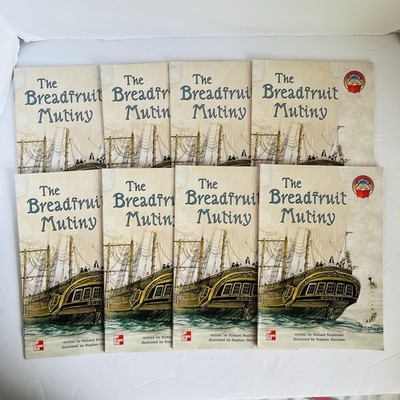 Lot of 8 The Breadfruit Mutiny McGraw Hill 5th Grade Guided Reading Book Set PB