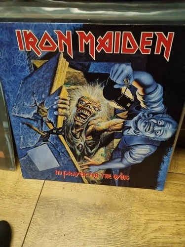 Iron Maiden No Prayer for the Dying 1990 Vinyl LP Record Original 1st Pressing