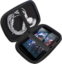 Compatible with HiBy R4 Case, Lamshaw Hard Shell Travel and Storage Black 