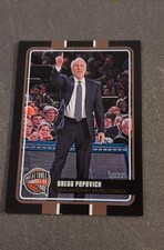 2023-24 Panini Basketball Hall of Fame Enshrinement - Gregg Popovich #HOF5