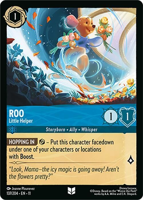 Roo - Little Helper Uncommon Winterspell 137/204 NM