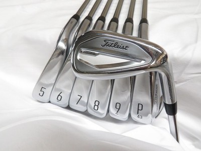 Used Titleist T350 Iron Set 5-PW+48* TT AMT Red R300 Regular Flex