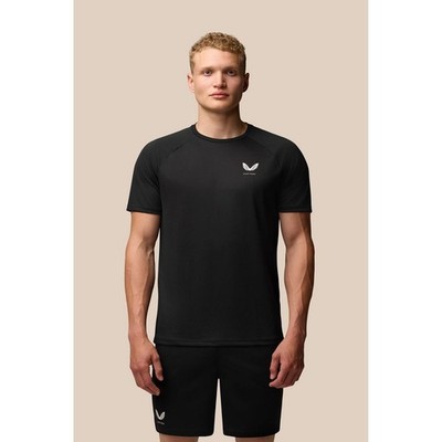 Castore Adapt Training T-Shirt schwarz/weiß