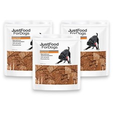 3 Pack JustFoodForDogs Single Ingredient Healthy Dog Treats, 5 Oz