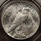 1921 Key date Peace dollar, PCGS MS63, fresh satin white! DavidKahnRareCoins — photo 2