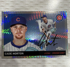 2023 Topps Chrome Cade Horton #222 RC Auto Ch...