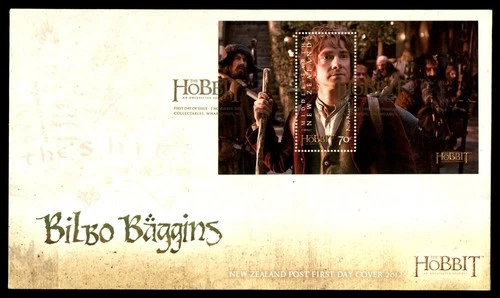 Mayfairstamps New Zealand FDC 2012 the hobbit bilbo baggins First Day Cover aax_