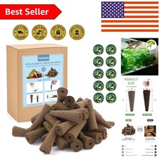 30  Quality Seed Growth Sponges Kit with Labels for Indoor Hydroponics 0.51 per gallon
