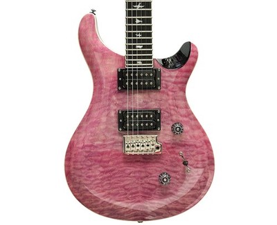 PRS SE Custom 24 Quilt Package Violet Electric Guitar with gig bag