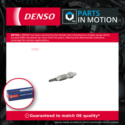Glow Plugs Set 4x fits MITSUBISHI SPACE RUNNER N18W 2.0D 92 to 99 4D68T Denso