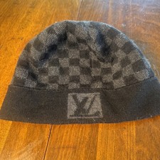Louis Vuitton Knit Hat Beanie Authentic Luxury Winter Fashion Accessories