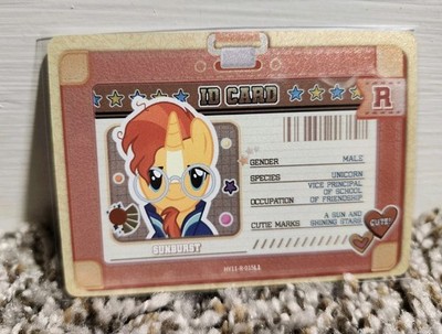 My Little Pony Card Sunburst HY11-R-015L1 R NM