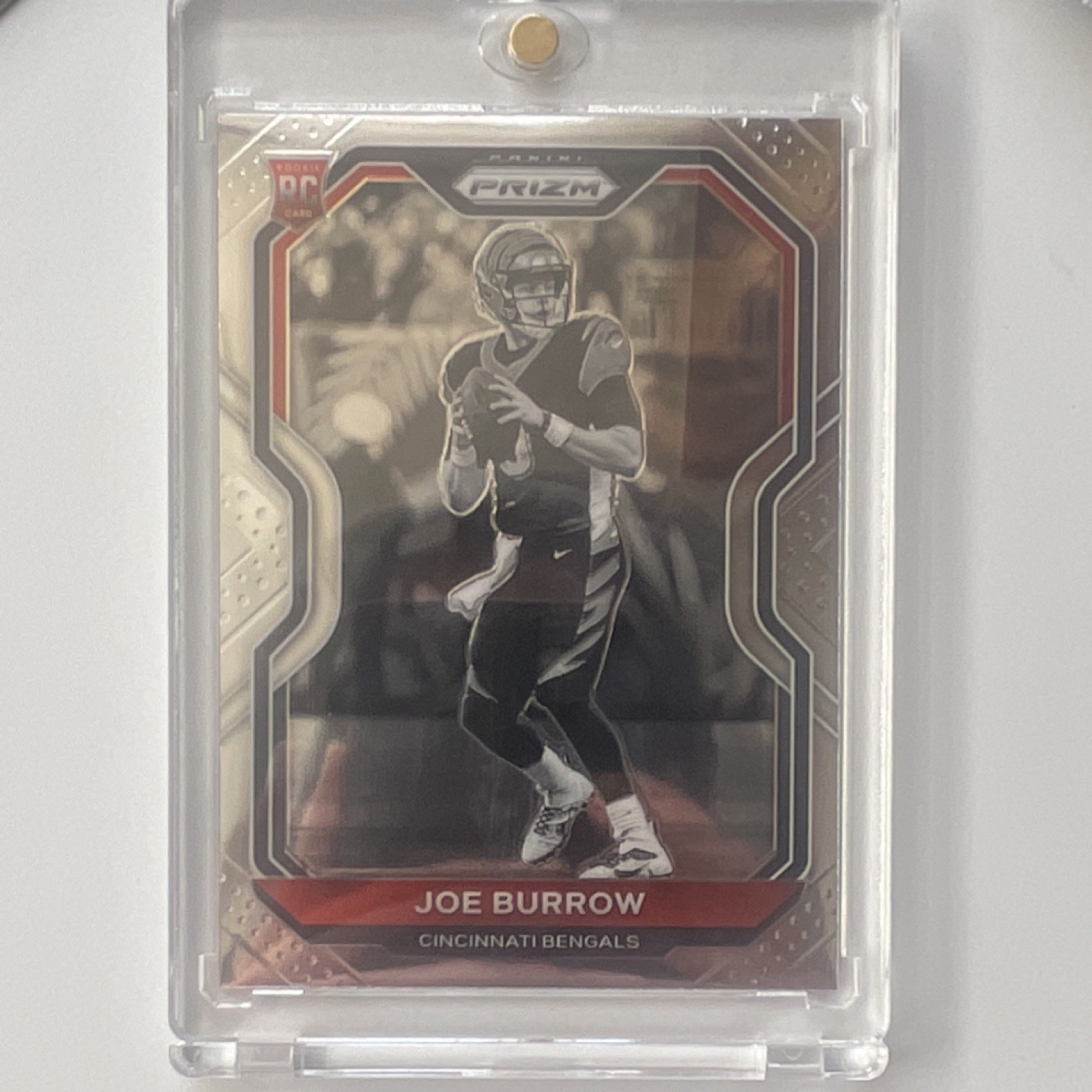 2020 Panini Prizm Joe Burrow Rookie #307 Cincinnati Bengals Negative SP