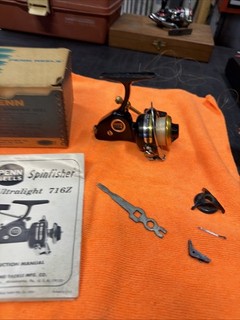 Rare Penn 716z Spinfisher Ultralight Spinning Reel Vintage Fresh Water
