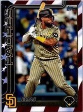 2025 Topps Series 2 - Elias Diaz #501 Independence Day 42/76 San Diego Padres