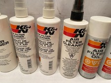Seven Kn Air Filter Recharger Filter Care Cleaner And Oil Lot Of 7 Seven Kn Air Filter Recharger Filter Care Cleaner And Oil Lot Of 7