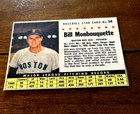 1961 Post  Baseball #54 Bill Monbouquette Boston Red Sox