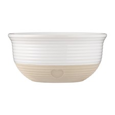 Mason Cash Rustic Charm Mixing Bowl, 10.2" Stoneware Mixing Bowl