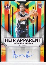 2024-25 Panini Court Kings Harrison Ingram Heir Apparent Auto RC Violet #24/49