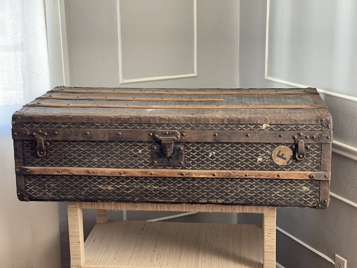 1920s Antique Louis Vuitton Travel Trunk