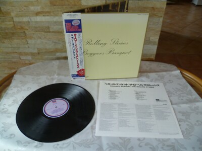 Rolling Stones''Beggars Banquet''audiophile Japan LP+OBI-MINT-POJD-1508-FOC