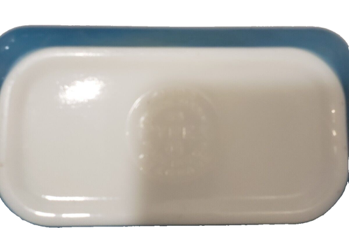 Vintage Pyrex Blue 502B Refrigerator Dish 1-1/2 PT No Lid 1969 - Picture 8 of 10