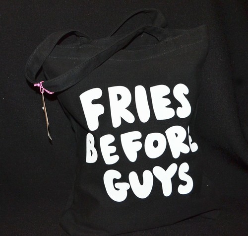 Fries Before Guys Tote Bag Ban.do - Picture 1 of 5