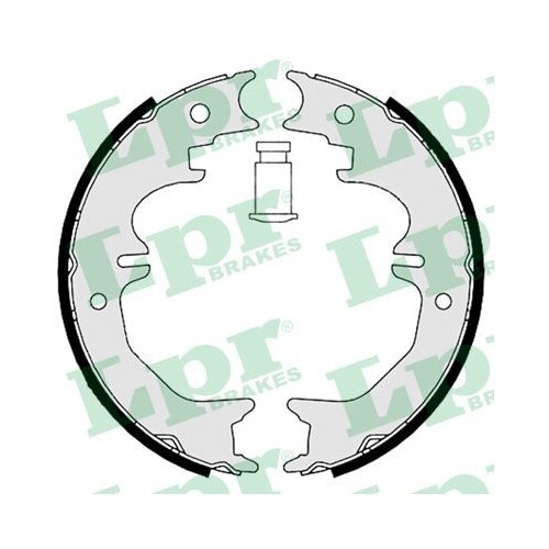 Mâchoires De Frein LPR Brakes 08660 - Diamètre 200 Mm, Largeur 32 Mm, Avec Levier De Frein à Main, Compatible Plusieurs Marques