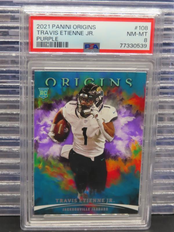 Travis Etienne Panini Origins #108 Purple