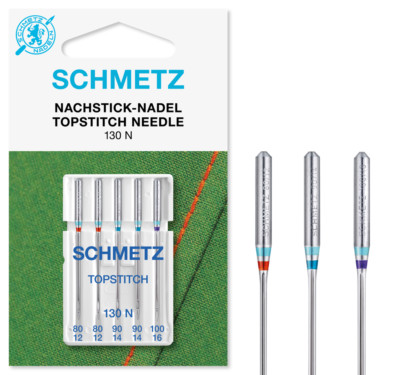 Schmetz Topstitch Haushalt Heimnähmaschine Nadeln - 2 kaufen Sie 3. kostenlos erhalten