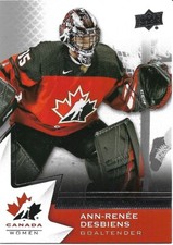Ann-Renee Desbiens #55 - 2020 Team Canada Juniors - Base