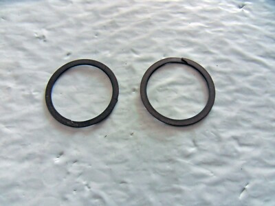 2 New full circle Spiral Snap Rings 1-3/8'' ID, 1-5/8'' OD  for 35 Spline axles