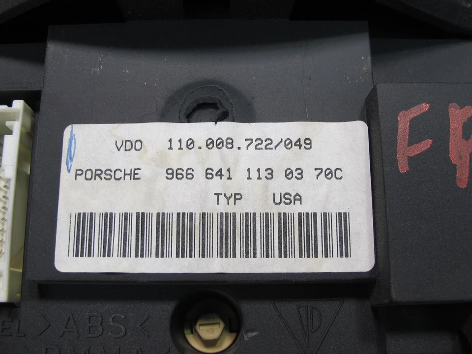 PORSCHE 911 CARRERA 4 996 1999-2001 AWD M/T VELOCÍMETRO CUADRO DE INSTRUMENTOS MEDIDOR Foto 4 de 4