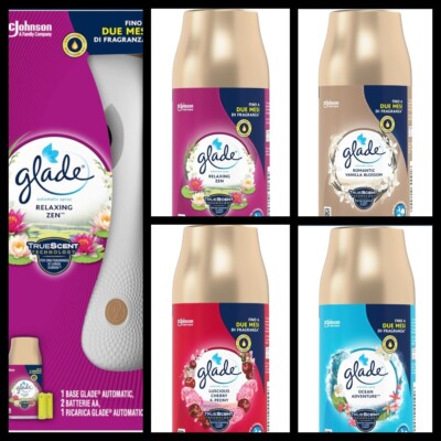 8PZ GLADE RICARICA Automatic Spray per diffusore elettrico Relaxing Zen 269ml EU