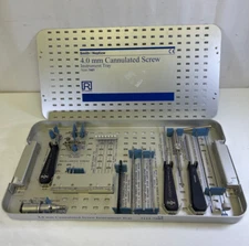 Richards Smith & Nephew 7111-7085 4.0mm Cannulated Instrument Set Orthopedics
