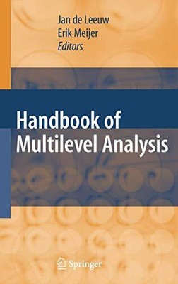 Deleeuw - Handbook of Multilevel Analysis - New paperback or softback - T9000z