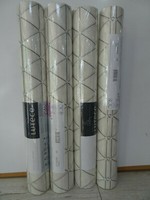 4 Rollen Vliestapete Lutece 36622-2 Grau-Creme Gemustert