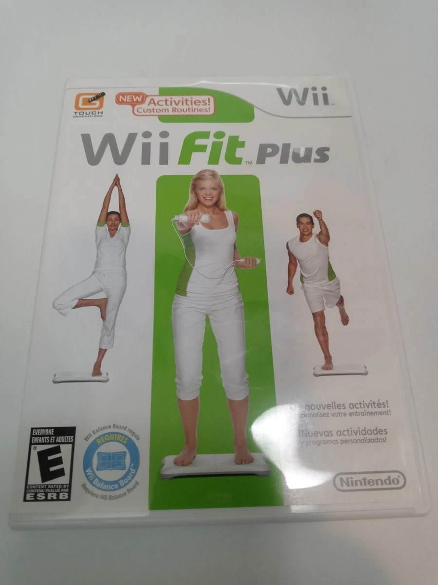 Nintendo Wii FIT PLUS 2009 Game Only eBay