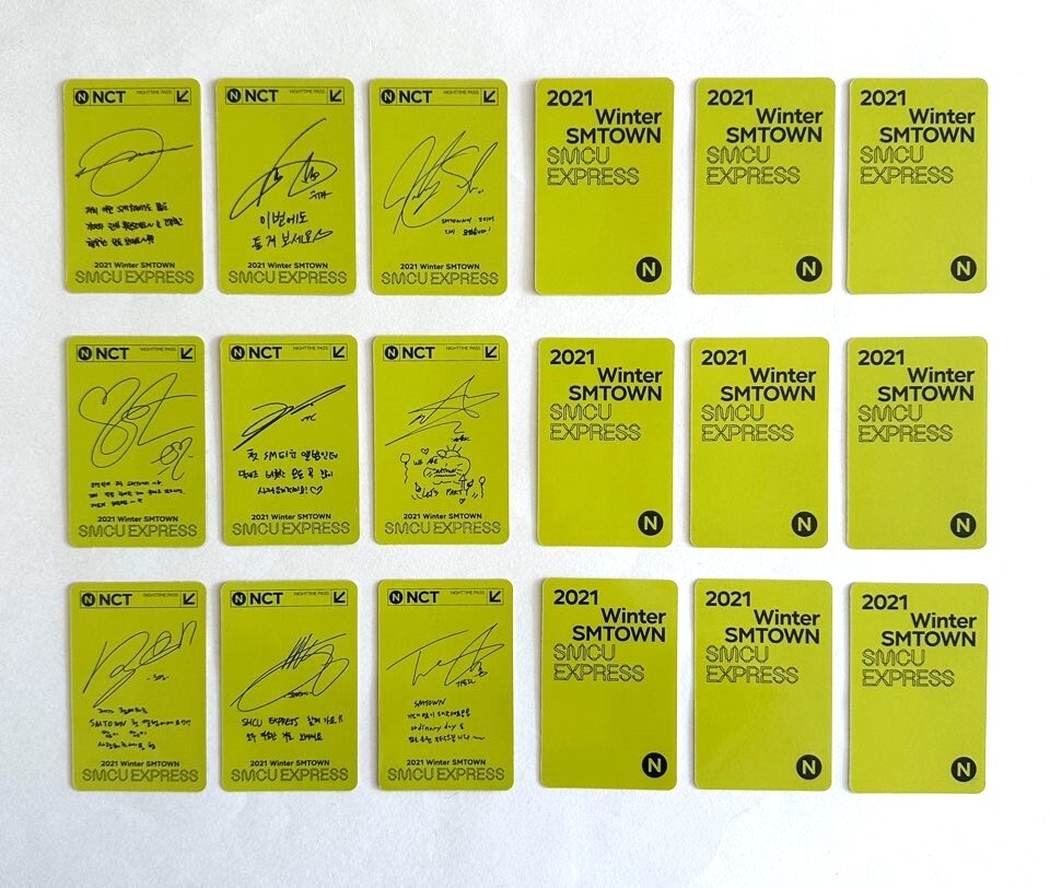 NCT Nighttime Pass 2021 Winter SMTOWN SMCU Express Official