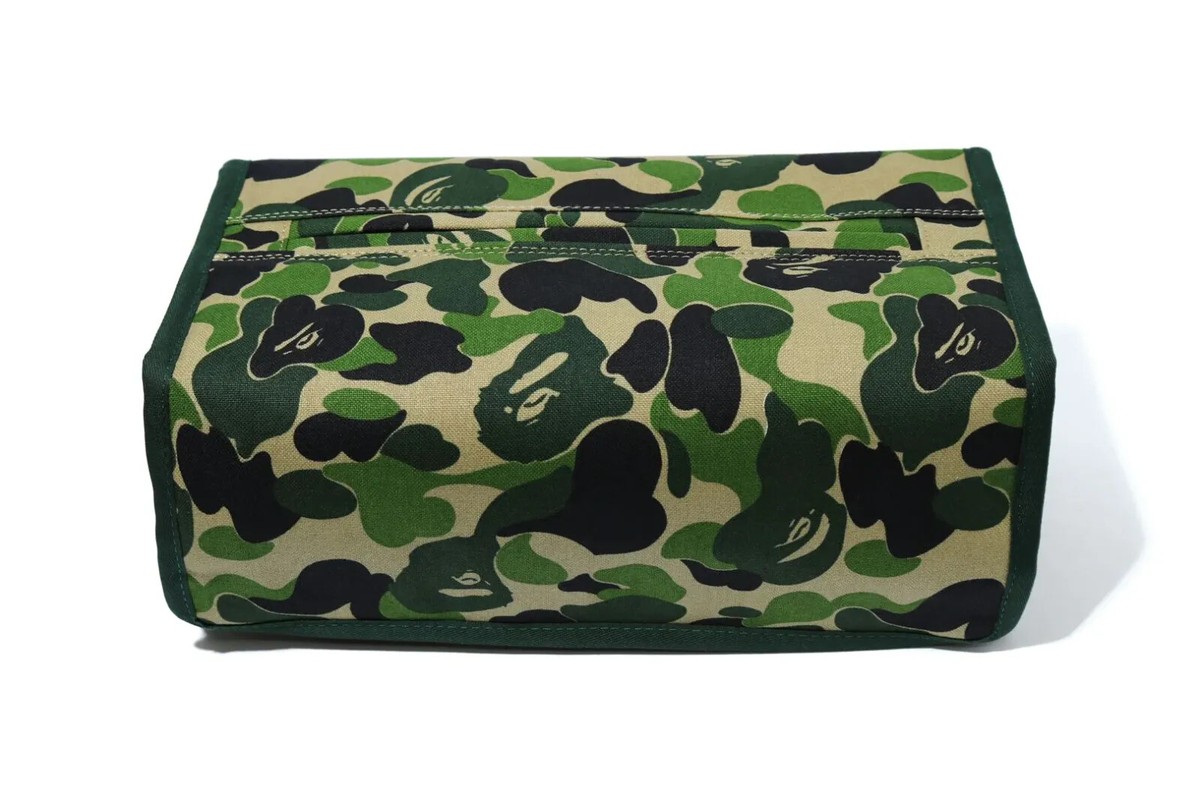 A BATHING APE Box Tissue Cover 2023 Model ABC CAMO Pattern