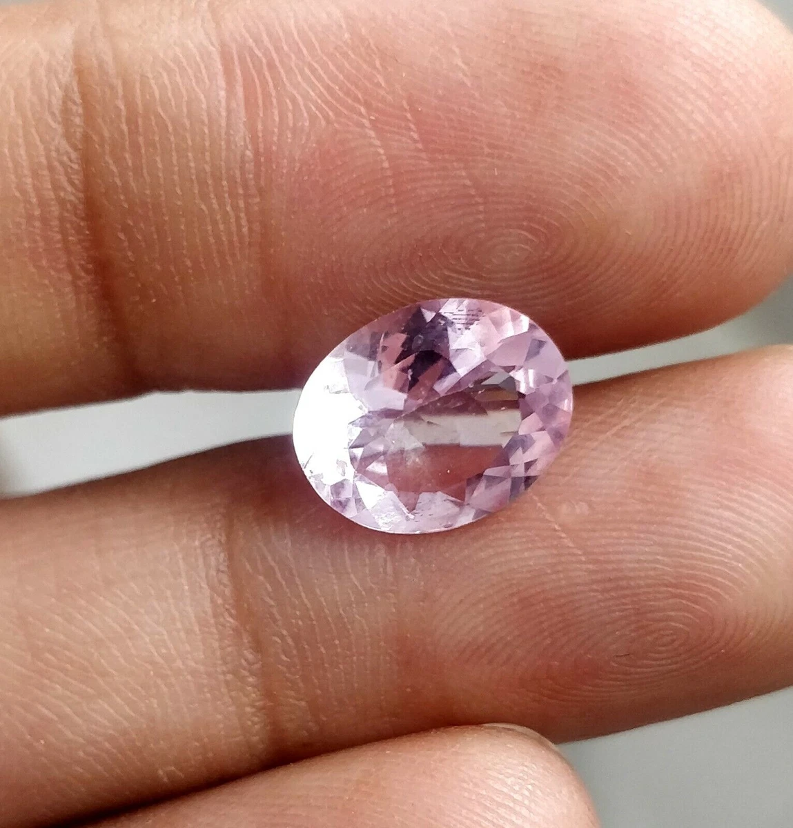 9x11 mm Oval Baby Pink Natural Morganite Pink Beryl 2.50 cts Clean Gemstone